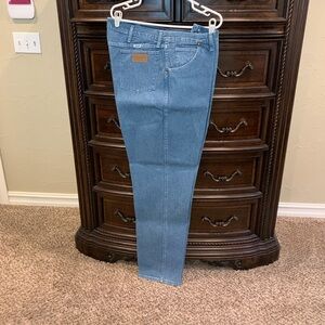 Wrangler Blue Straight Leg Jeans